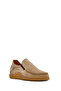 Men's Beige Nubuck Leather Comfort Loafer 26Sfd8000V3 - 7