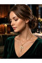 Gold Color Wing-Sword Model Steel Necklace - 2