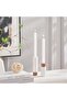 Unscented White 8 -piece Taper Candle Dia2xh23cm - 6 Hrs