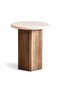 Crema End Table Marble - Cream Brown - 4