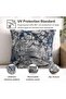 Mix Grey Volcanic Pattern Toss Pillow 40x40cm Zipper Closure Double Pattern 240 Gsm High Qulity Mack - 4