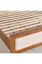 Lyrah King Bed 180x200cm - Walnut - 5