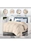 Westland All Season Reversible King Comforter 240x260cm - Beige - 5