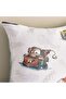 Cars Cotton Filled Cushion 40x40cm - Red/green - 3