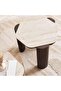 Maddox Coffee Table Set Of 2 Travertine - Natural Brown - 3