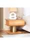 Ordos Nightstand With Drawer - Natural - 2