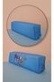 Kuromi My Melody Hello Kitty Cinnamoroll Figured Soft Silicone Pencil Case Pen Holder - Blue