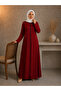 Zippered Solid Color Practical Women's Prayer Dress Dressing Gown
