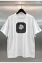 God Is an Astronaut Cat Oversize Digital Printed White T-Shirt