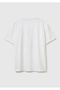 Men's White 100% Cotton Regular Fit Graphic Printed T-Shirt - 2