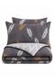Mature Duvet Cover Set Double Olivia Gold-Gray - 2