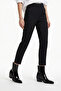 Black Wrinkled Patent Leather Pointed Toe Zippered Western Cowboy Boots - 5