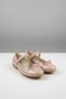 Papuç Sepeti 5103 Girls' Ballerina Patent Leather Ballet Shoes with Velcro & Bow - 4