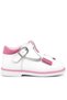 Genuine Leather White Pink Bow Baby Girl Kids Sandals Shoes - 3