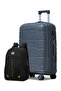 Unbreakable PP 24 Inch[20-25kg] Luggage with Stylish Backpack Combo