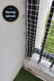 Balcony Net - Bird Protection Net - Cat Protection Safety Net Window Terrace Anti-Bird Net (2 Meters X 5 Meters) - 4
