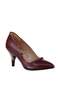 Burgundy Women's Heeled Shoes A922151109 - 3