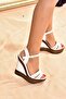 White High Heeled Women's Shoes K674071609 - 2