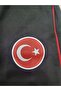 Turkey National Team Themed Unisex Kids' Sweatpants 100% Cotton Compact Fabric with Pockets Adjustable Waist - 8