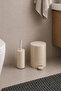 Cigo 2-Piece Bathroom Set 3 Liter Steel Trash Can + Toilet Brush - Beige - 2