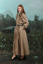 Camel Shirt and Skirt Set - 2