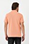 Men's Basic Polo Neck Plain Comfort Mother of Pearl T-Shirt - 5