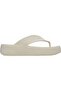 Getaway Groove Platform Flip Women's Ecru Slippers 210700-0Lh - 2