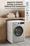 Transparent Pvc Washing Machine and Dryer Cover – Transparent Cover, Fabric Textured, Waterproof
