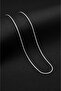 Steel Model Unisex Thin Italian Chain Necklace