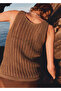 Crochet Blouse with Straps - 4