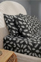 Feather Patterned Elastic Sheet Set - Single/Double/King Size - 5