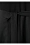 Dress with Combined Woven Belt - 8