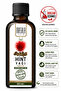 Castor Oil 100 Ml. Glass Bottle - Pure and Additive-Free (Castor Oil) - Cold Pressed - 2