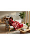 غطاء سرير مزدوج مزين بالزهور - 7
