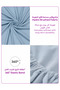 1 Pcs Single Fitted Sheet 90x200 cm | OEKO-TEX Brushed Microfiber, Deep Pocket - 6
