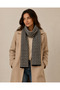 وشاح تريكو منقوش بنقشة Houndstooth - 2