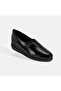 Women's Black Desacomfort Leather Casual Shoes - 5