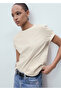 Floral Embroidered Cotton T-Shirt