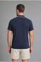 Regular Fit Waffle Short Sleeve Navy Blue Polo T-Shirt H4726Ax26Sm - 5