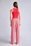 Wide Leg Elastic Waist Crinkle Trousers H7614Ax26Sm - 5