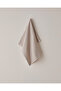 Wave Cotton Face Towel 50X70 cm Light Beige