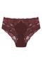 5-Piece Lace And Cotton Plus Size Women's Panties - 5