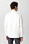 White Regular Plain Half Turtleneck Sweater - 6