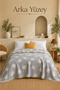 Premium 100% Cotton Bohemian Filled Double Bedspread 220X240 cm – 4 Season Use - 2