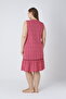 Women's Large Size Cotton Modal Fabric Short Dress 7943 - 7