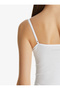 قميص داخلي نسائي بحمالات رفيعة، عبوة من قطعتين، أساسي 1592 - أبيض - 4