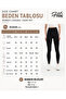 Women's High Waist Shaping Black Leggings - H4800 - 7