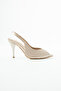 Romese Satin Ankle-Tie Open Toe Detail Women's Heel Shoes - 5