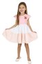 My Little One's Cherry Detailed Cotton Colorful Girl's Dress - Coral - 2