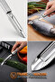 Peeler Set - Vegetable Peeler Pumpkin Peeler Professional Stainless Steel Set of 2 722018 - 7